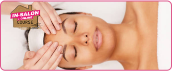 Facial massage for in-salon and online course.